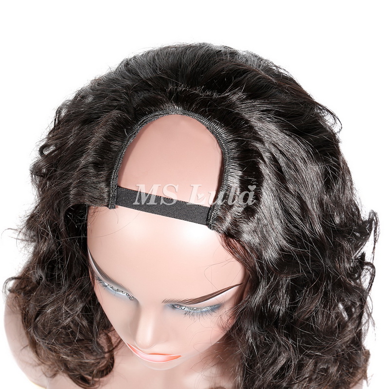 Glueless Body Wave U Part Wigs 100% Human Hair - 图片 9
